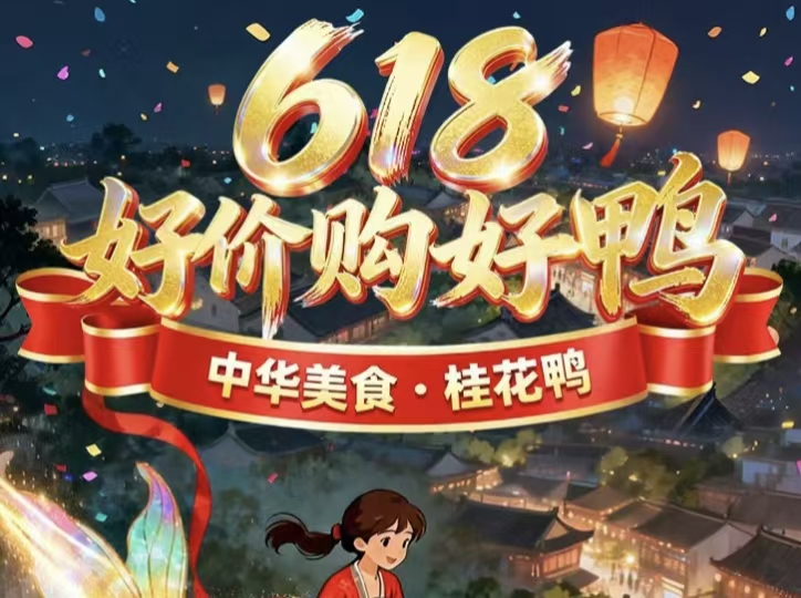 南京桂花鸭启动2026年618电商大促 坚持品质优先理性促销